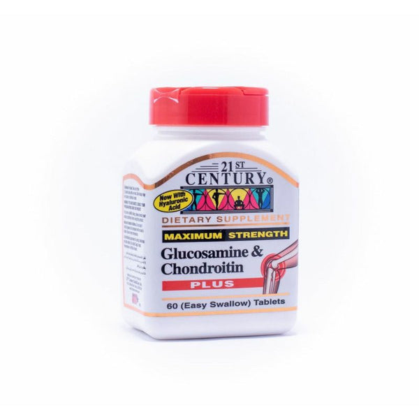 21ST CENTURY GLUCOSAMINE&CHONDROITIN PLUS TAB 60s