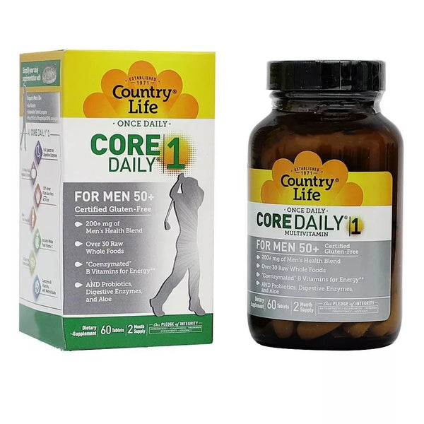 COUNTRY LIFE CORE DAILY 1 FOR MEN 50+ TAB 60s