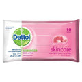 Dettol Skin Care Anti-Bacterial Skin Wipes, 10 wipes - Med7 Online