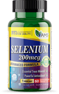 AMS SELENIUM 200MCG TAB 60s