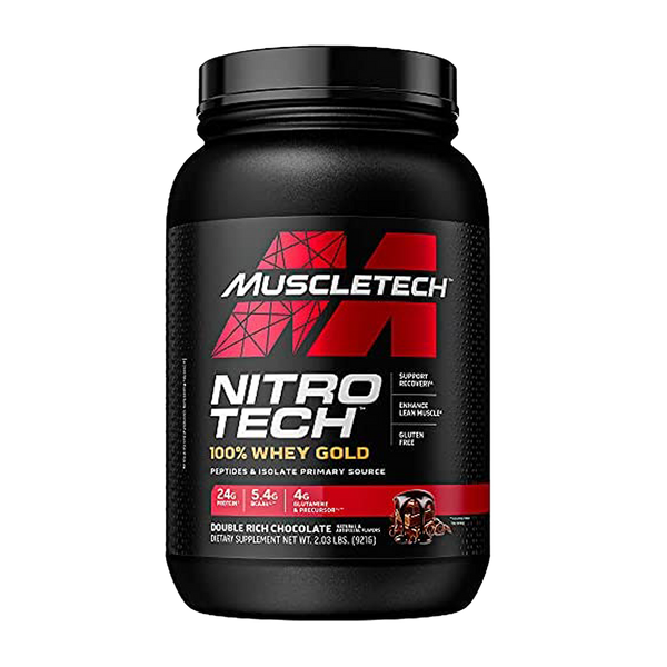 MUSCLETECH NITROTECH WHEY GOLD 2LB SERV 28