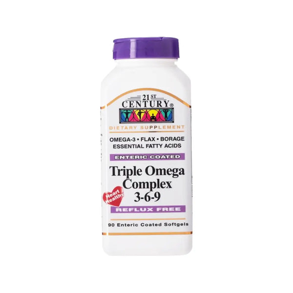 21st Century Triple Omega Complex 369 Softgels 90