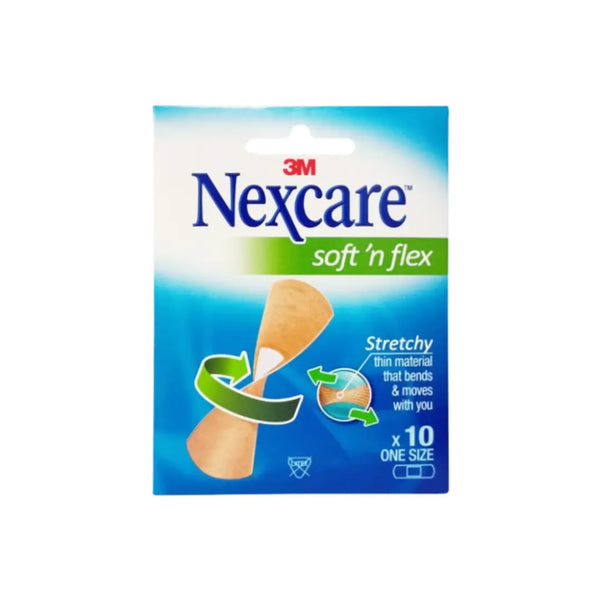 3M Nexcare Flexible Foam Maxi Active 50mm*101mm Bandage 10s