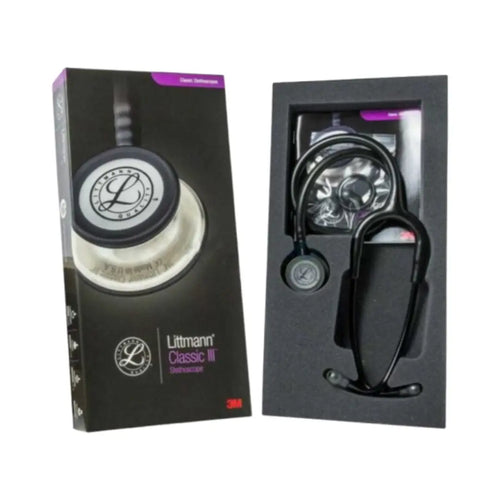 3M Littmann Classic II S.E. Stethoscope Smoke 90431 – High Acoustic Sensitivity Medical Stethoscope