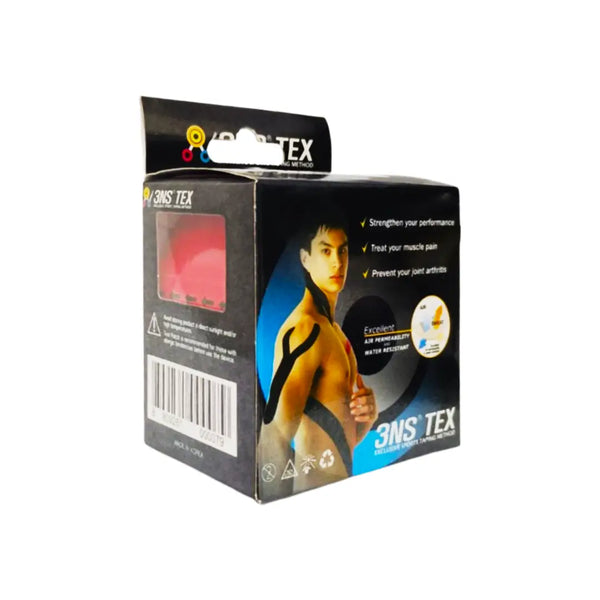 3NS Tex Sports Tape 5cm*5cm Red