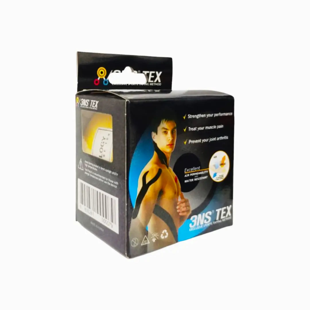 شريط 3NS Tex الرياضي 5سم*5سم أصفر