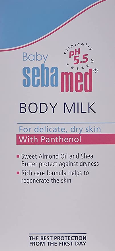 Sebamed Baby Body Milk with Panthenol 200ml