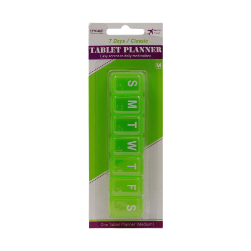 EZYCARE 7DAYS CLASSIC TABLET PLANNER M 17005