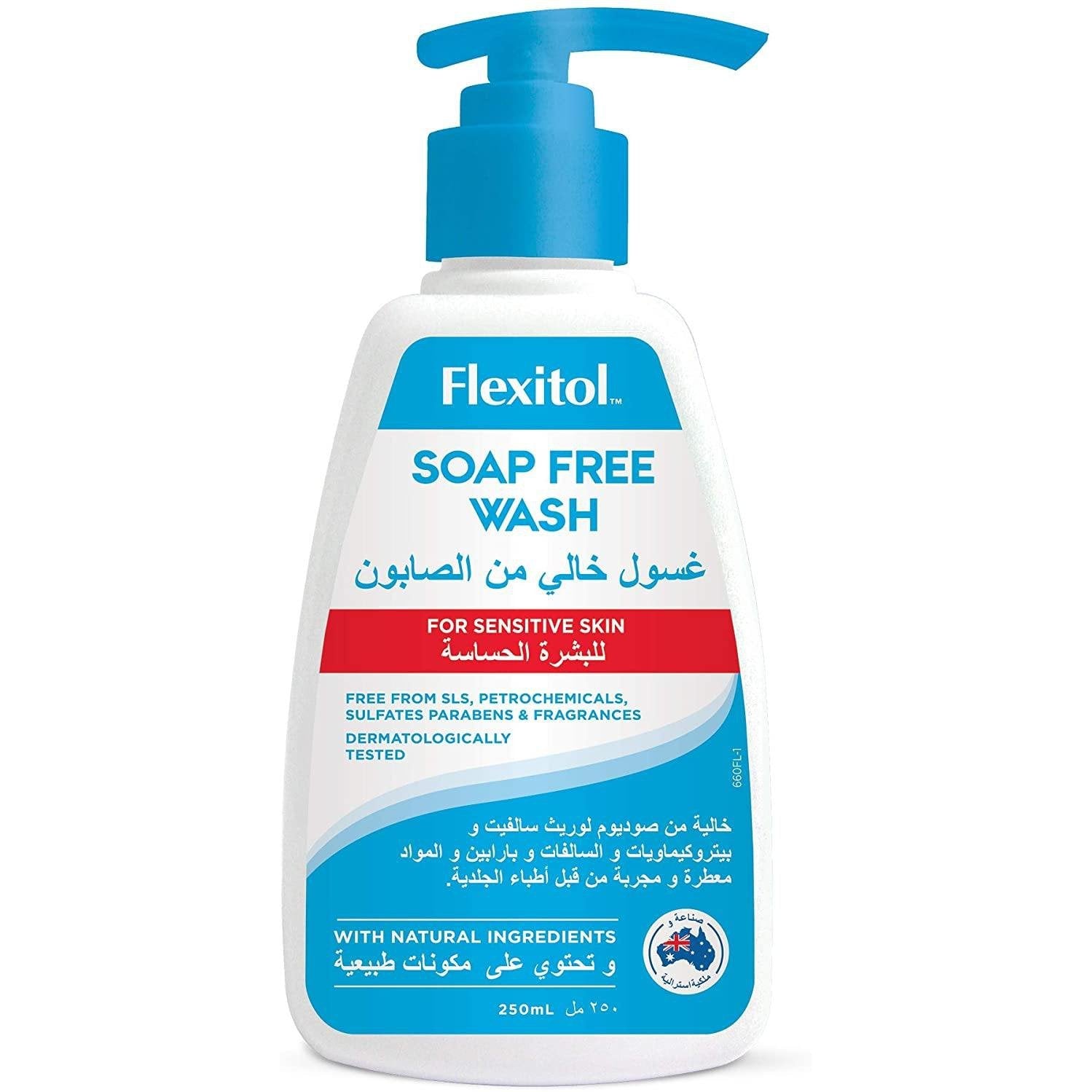 Flexitol Soap Free Wash, 250 ml - Med7 Online