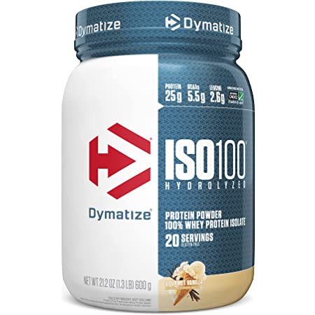 Dymatize ISO 100 Hydrolyzed 1.43lb Chocolate Peanut Butter Serv 20