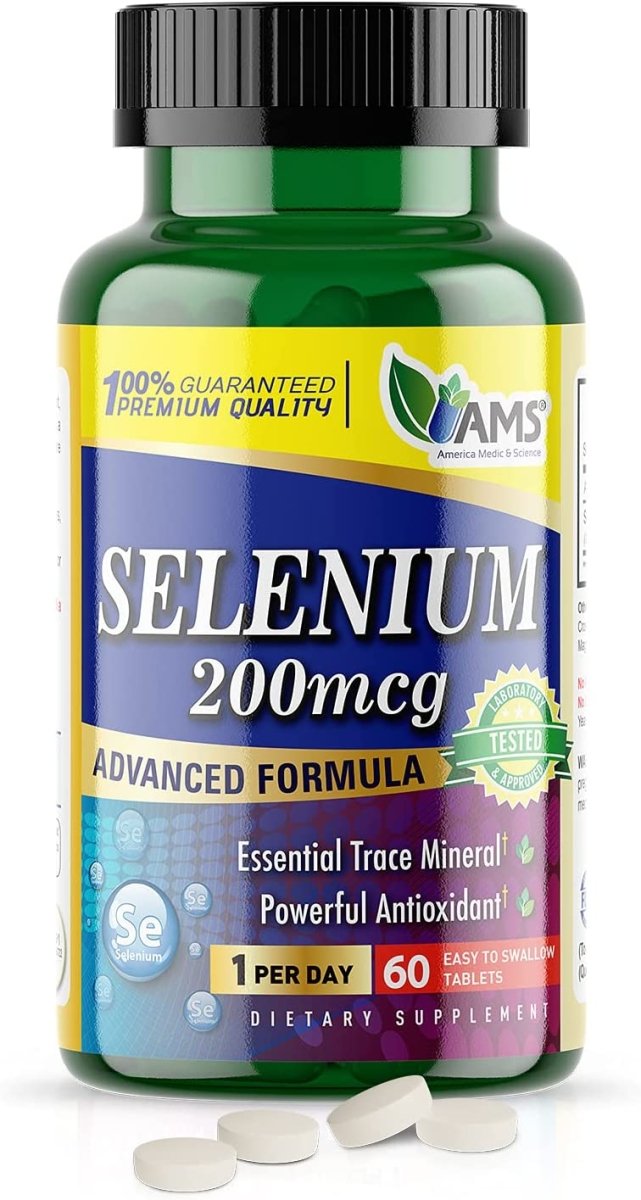 AMS SELENIUM 200MCG TAB 60s