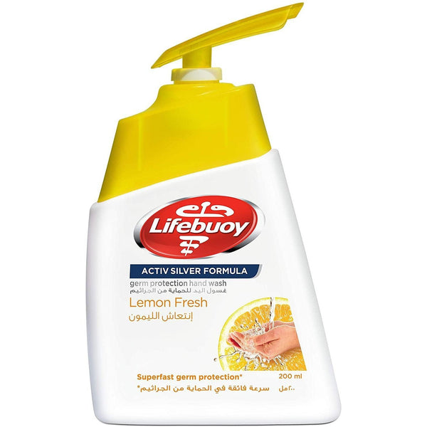 LIFEBUOY LEMON FRESH ANTIBACTERIAL HAND WASH 200ML