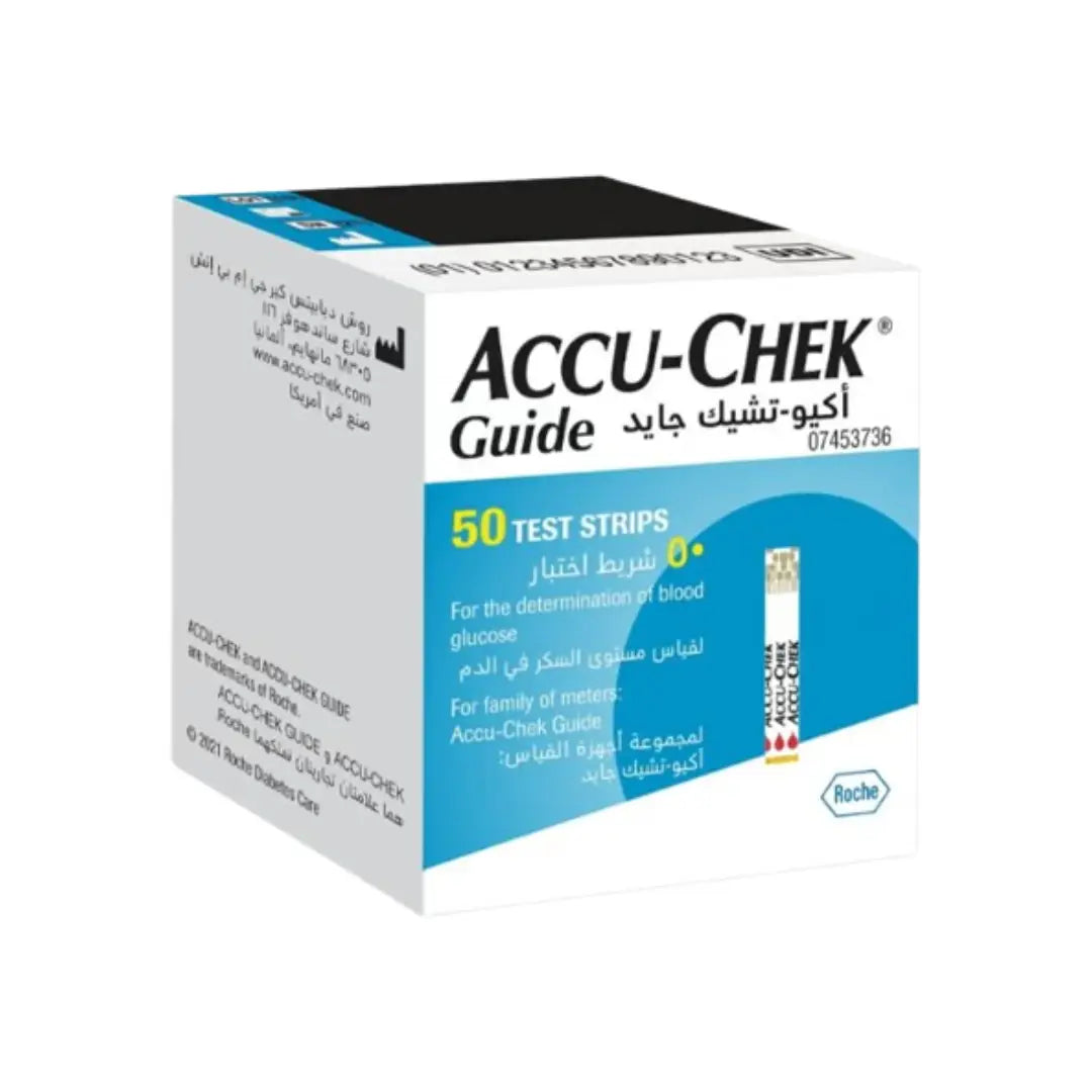 Accu-Chek Guide Test Strips 50s – Blood Glucose Monitoring Strips