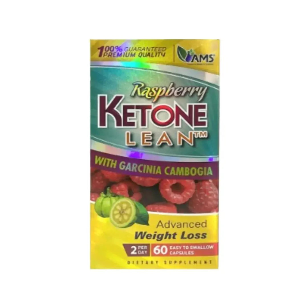AMS Ketone Lean Raspberry Capsules 60s – Metabolism Support & Wellness Formula