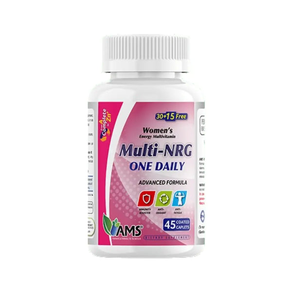 AMS Multi NRG Daily Caplets 45 for Women
