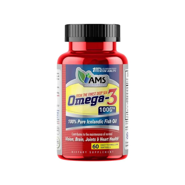 AMS Omega 3 1000mg Softgel 60s