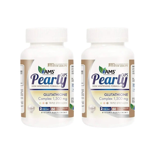 AMS Pearly Skin Whitening Capsules 60s Pack of 2