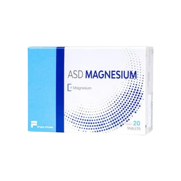 ASD Magnesium Tablet 20s