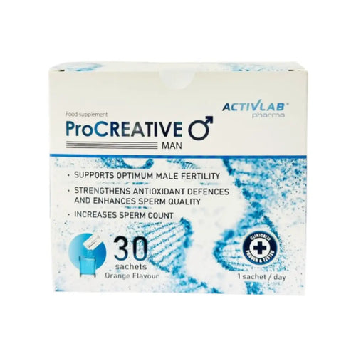 ActiVlab ProCreative Man Sachets 30s – Zinc Selenium Vitamin Mineral Supplement for Men