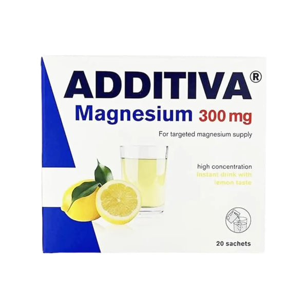 Additiva Magnesium Lemon Sachets 20s