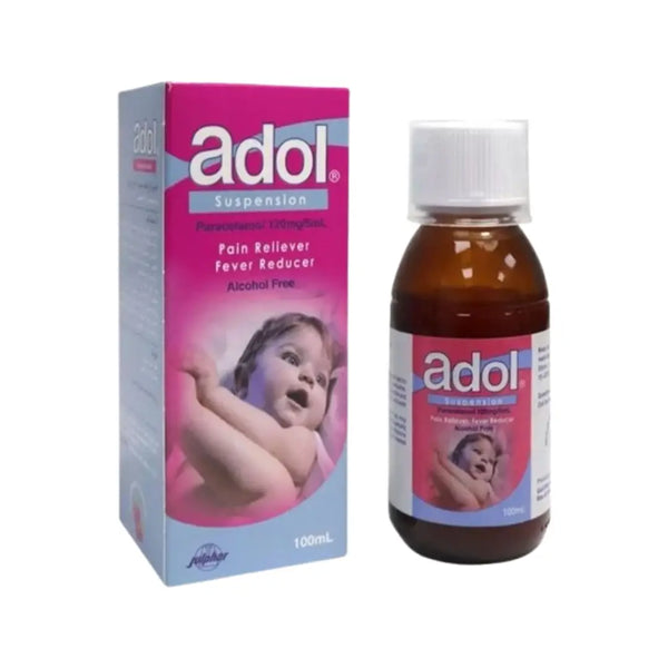 Adol Paracetamol 120mg/5ml Oral Suspension 100ml