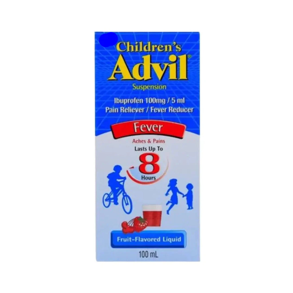 Advil Children’s Suspension 100ML – Fruit Flavored Liquid Oral Solution