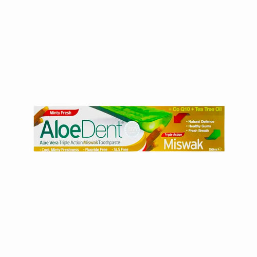 Aloedent Aloe Vera Triple Action Miswak TP 100ml