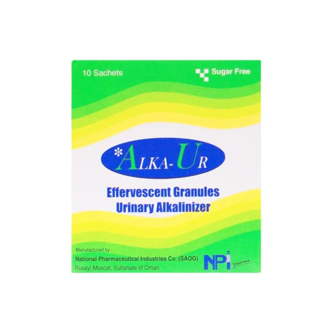 Alka-UR Sugarfree Effervescent Granules Sachet 10s – Refreshing & Gentle Daily Support