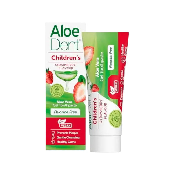 AloeDent Children's Strawberry Toothpaste 50ml