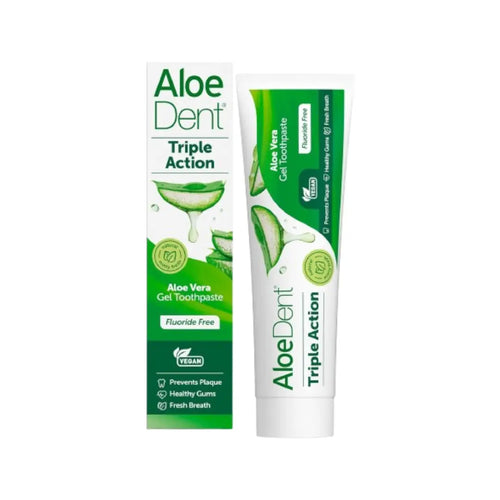 AloeDent Triple Action Aloe Vera Gel Toothpaste 100ml