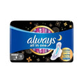 Always All In One Ultra Thin Night Pads with Wings 16s – Overnight Sanitary Pads for Comfortable Protection