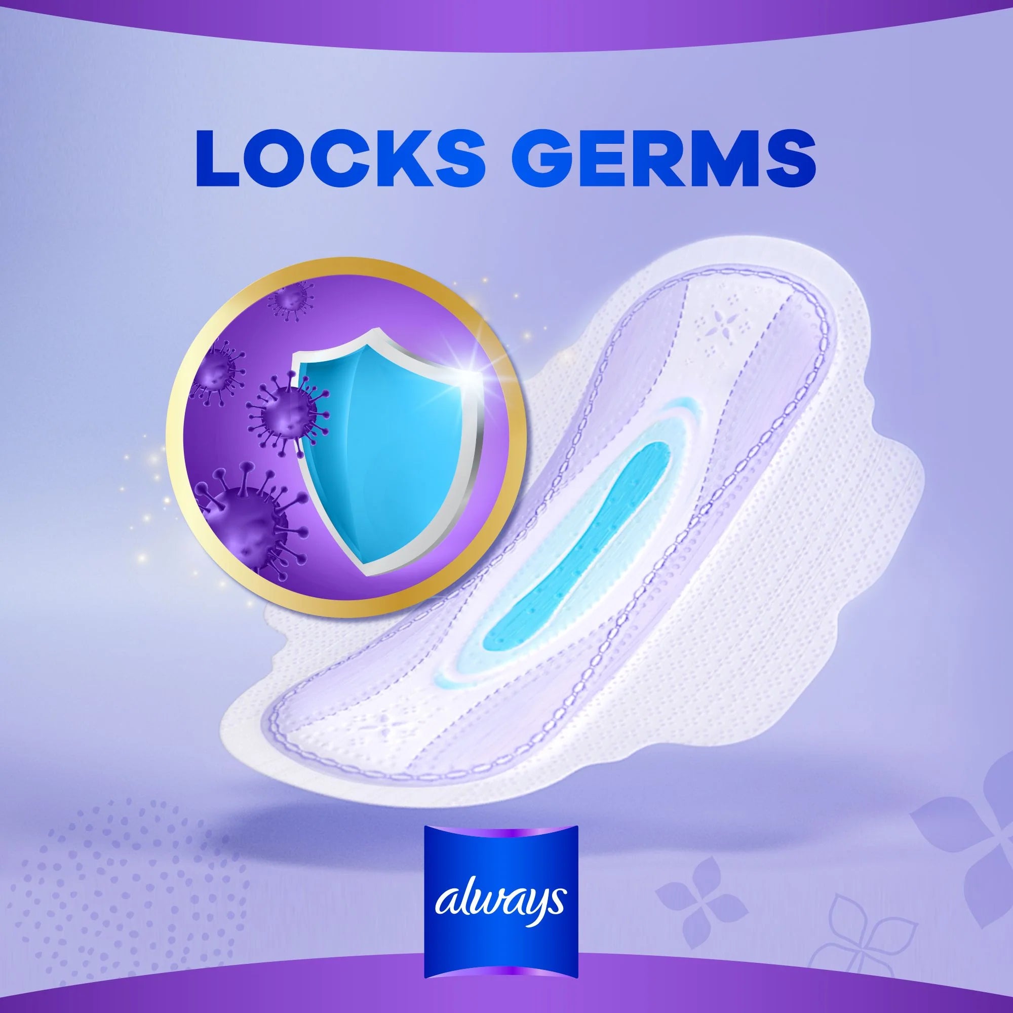 Always All In One Ultra Thin With Wings Pad 14S sanitary pads