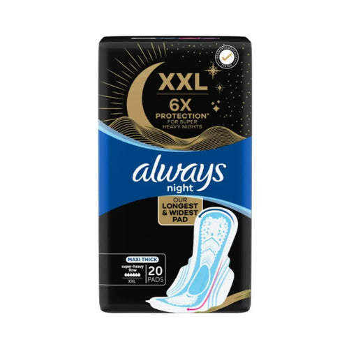 Always Maxi Thick Heavy Night XXL Pads 20s