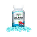 Amerix Hair Health Wild Berry Gummies 60 Count – Biotin, Folic Acid & Vitamin C Supplement for Daily Nutritional Support