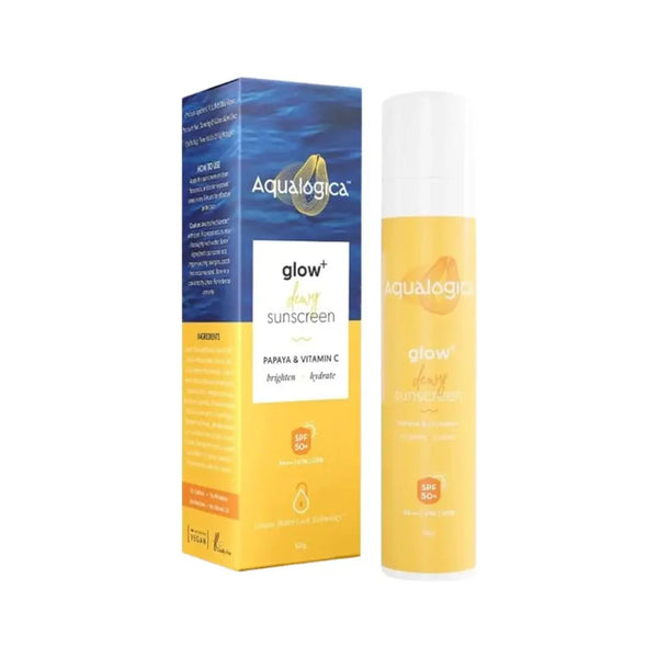 Aqualogica واقي شمسي SPF50+ Glow + Dewy بحجم 50 جم