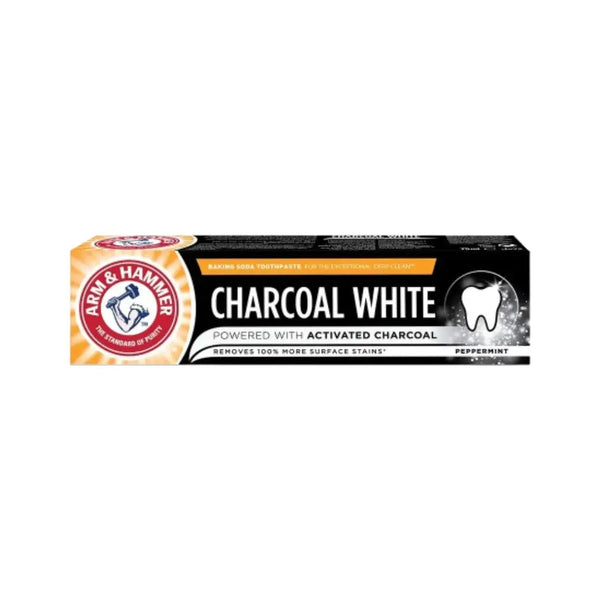 Arm & Hammer Charcoal White Peppermint Toothpaste 75ml