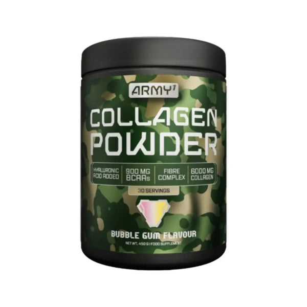 Army1 Collagen Powder 450G Bubble Gum Flavour - 30 Servings