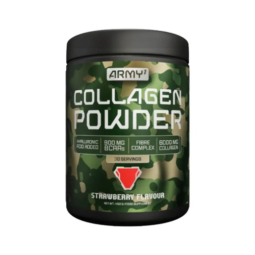 Army1 Collagen Powder Strawberry Flavor for Active Lifestyle