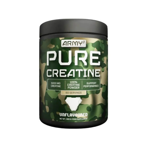 Army1 Pure Creatine 300g Unflavoured Serv 60