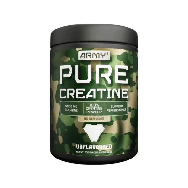 Army1 Pure Creatine 300g Unflavoured Serv 60