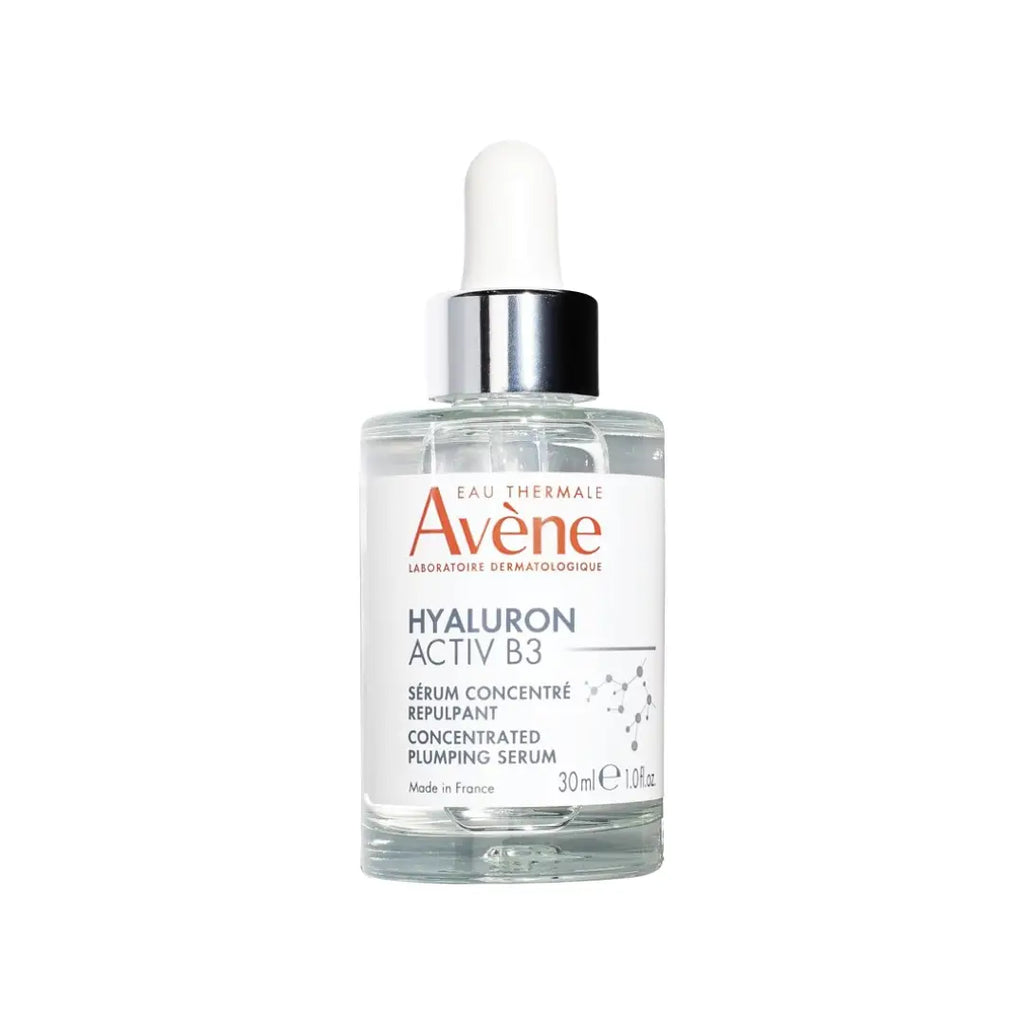 Avène Hyaluron Activ B3 Concentrated Plumping Serum 30ml | Hydrating Anti-Aging Face Serum | Skin Firmness & Glow Booster