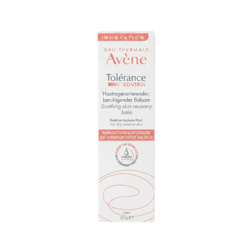 Avène Tolérance Control Soothing Skin Recovery Balm 40ml – Moisturizing Face Balm for Sensitive Skin