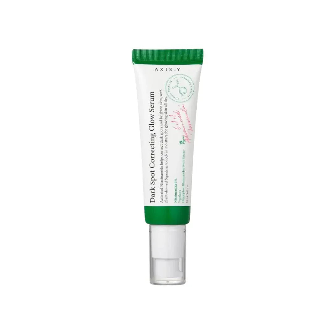 Axis-Y Dark Spot Correcting Glow Serum 50ml with 5% niacinamide and plant-derived squalane