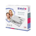 B.Well Electronic Personal Scale PRO-165 White – Digital Body Weight Scale with Tempered Glass