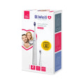 B.Well Sonic Electric Toothbrush MED-870 White – Rechargeable Sonic Toothbrush with 4 Modes & 3 Intensity Levels