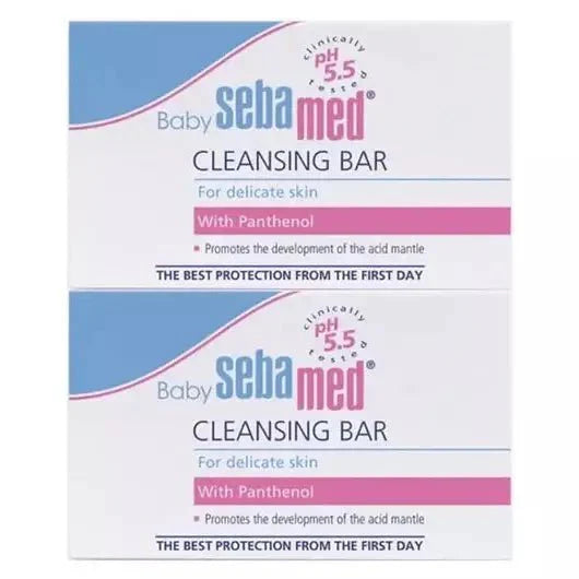 Sebamed Baby Cleansing Bar - Gentle Soap-Free