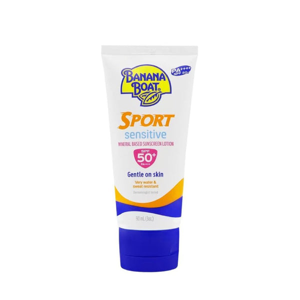لوشن بنانا بوت سبورت سينسيتف بعامل حماية SPF50+ حجم 90 مل