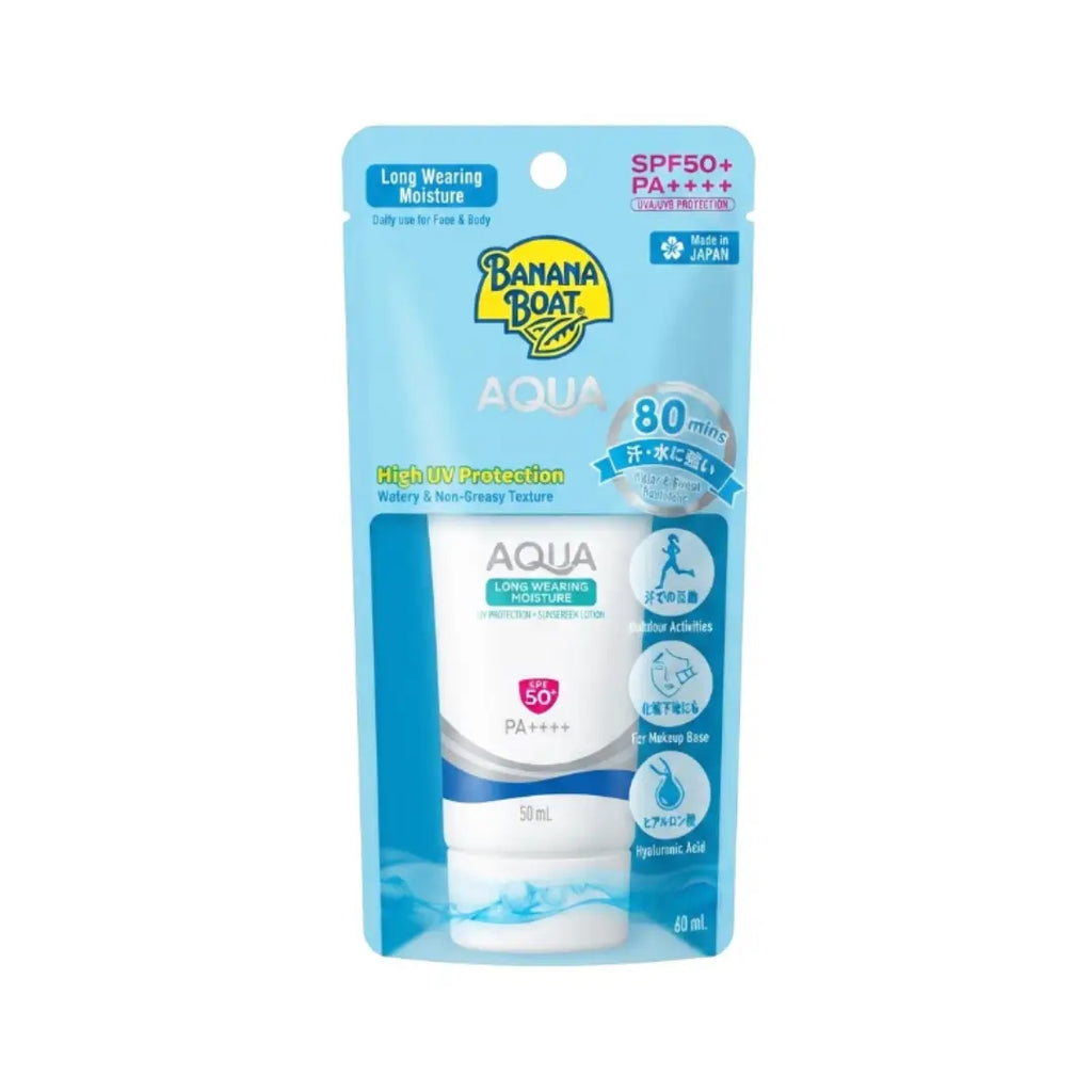 Banana Boat Aqua Long Wear Moisture Sunscreen Lotion SPF50 50ml