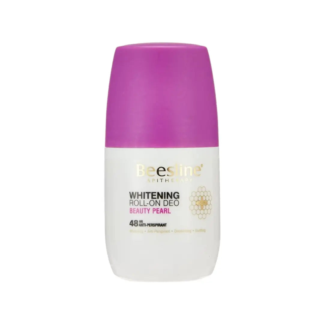 Beesline 48H Whitening Deo Roll-On Beauty Pearl 50ml – Long-Lasting Freshness & Gentle Underarm Care