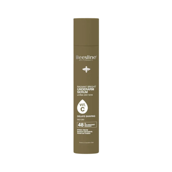 Beesline Radiant Bright Underarm Serum Delay Shaving 150ml
